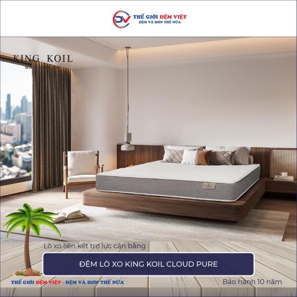 Đệm lò xo King Koil Cloud Pure 2